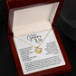 You're Hot My Gorgeous Wife | Love Knot Pendant Message Card | MBB075