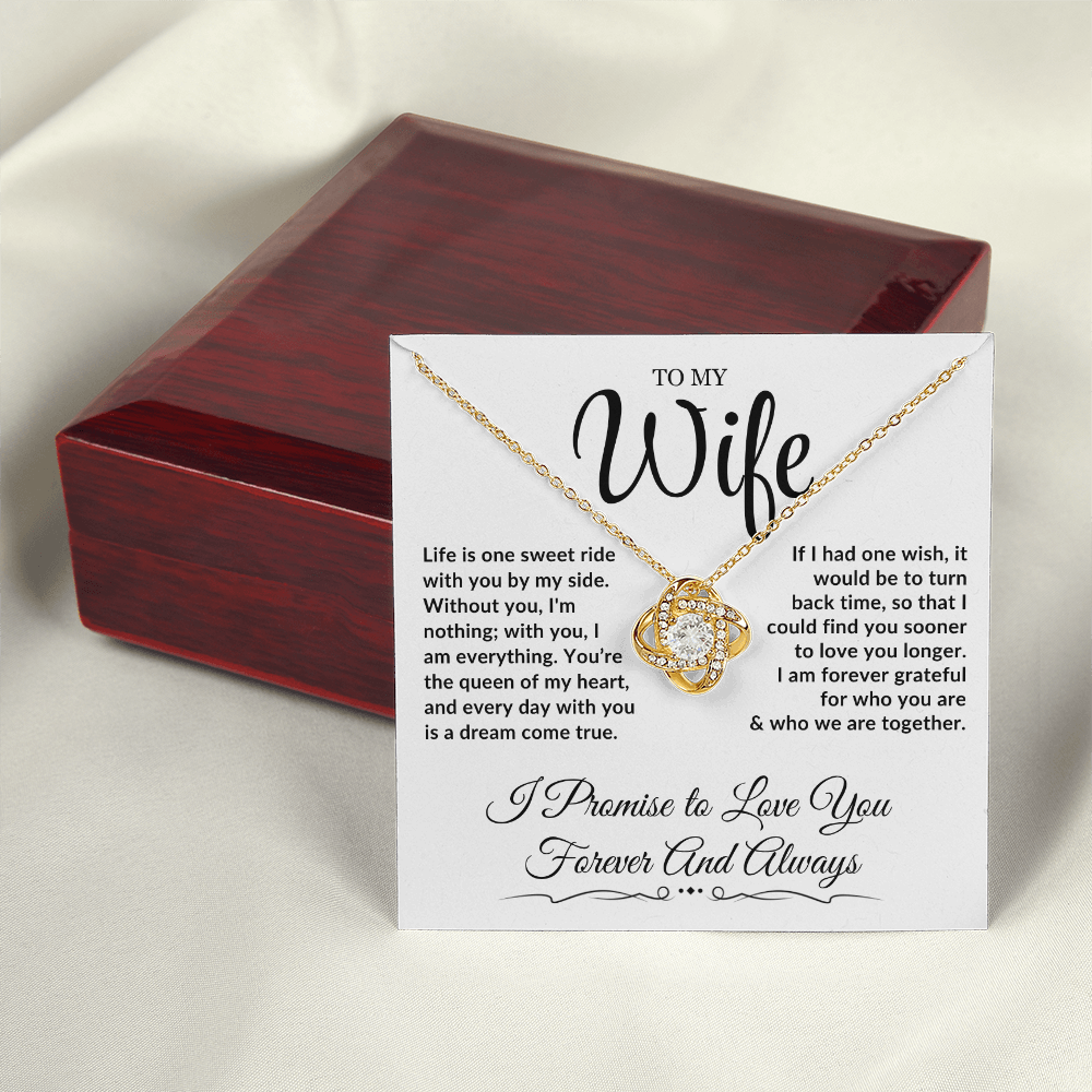 To My Wife, I Promise to Love You Always and Forever.