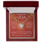 Beautiful Wife, I Filled This Necklace with All of My LOVE