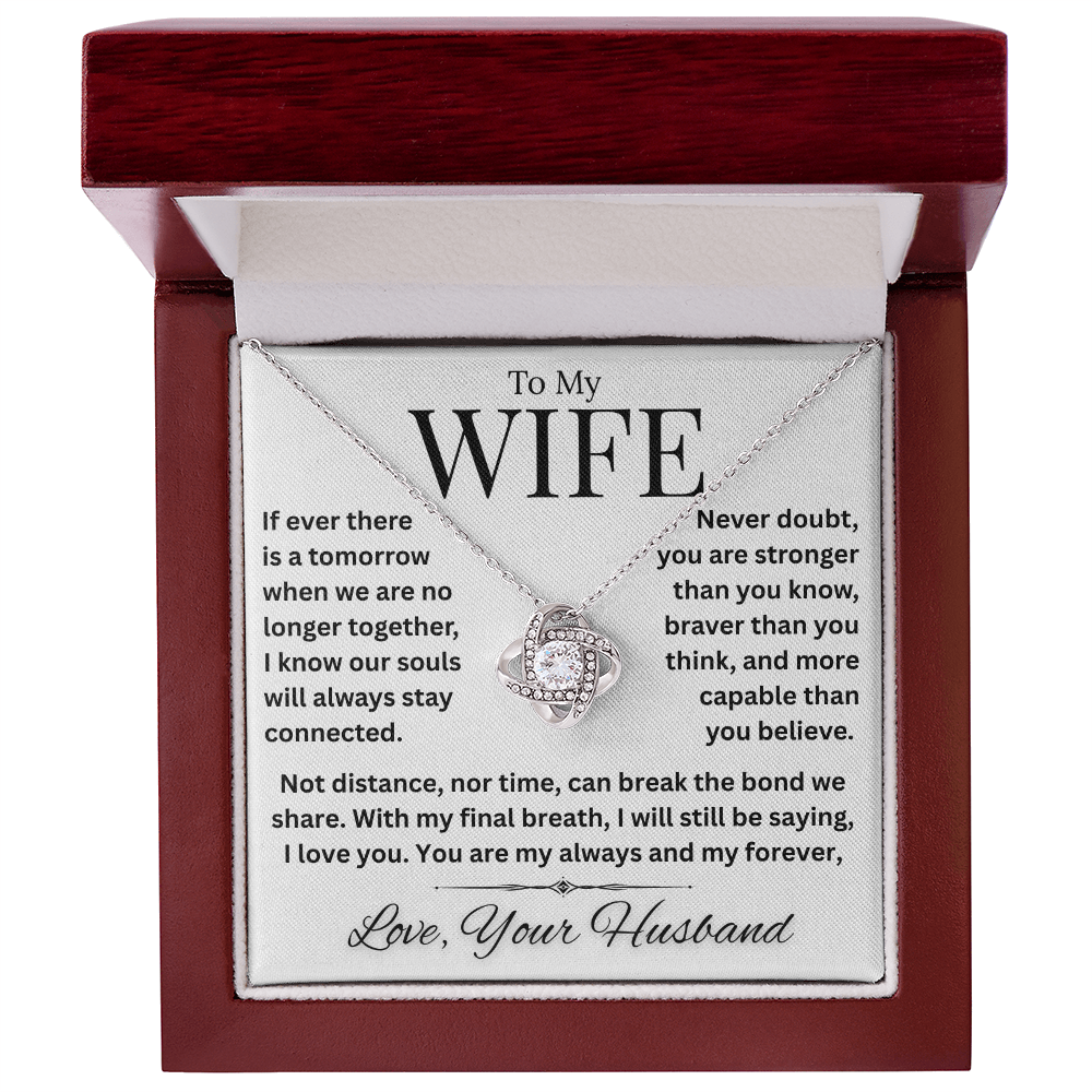 To My Wife, I Will Always Love You