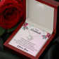 To My Soulmate Love Knot Necklace - Valentine Gift