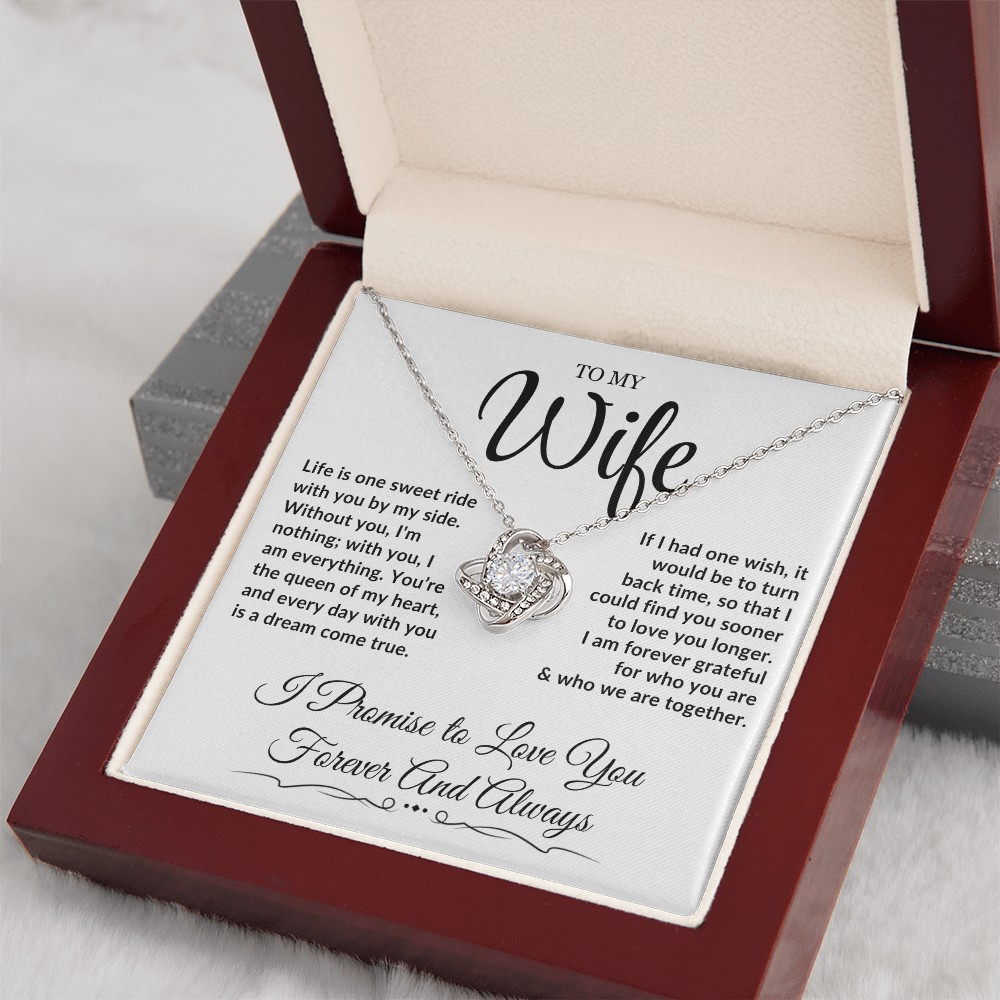 To My Wife, I Promise to Love You Always and Forever.