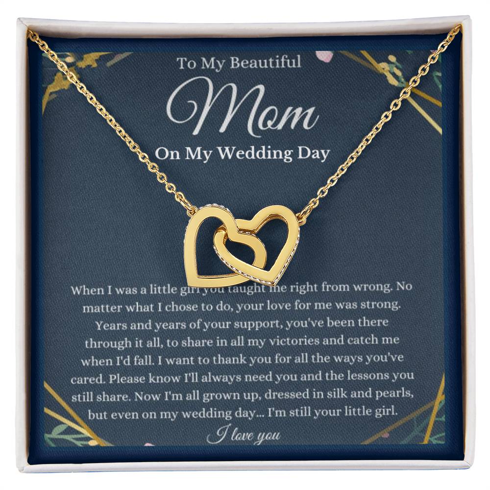 To My Mom, I Love You, On My Wedding Day, Necklace