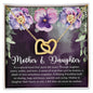 Mother and Daughter Necklace, an unbreakable bond.