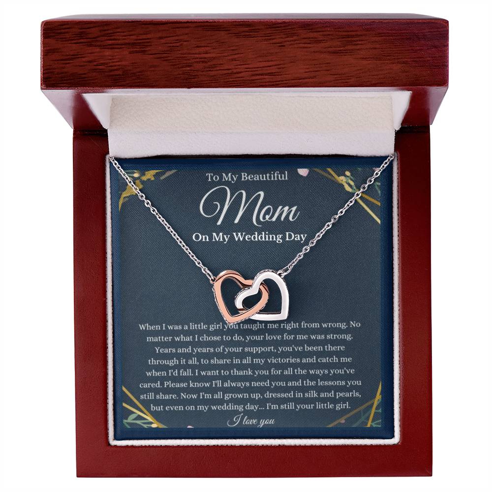 To My Mom, I Love You, On My Wedding Day, Necklace