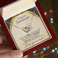 Interlocking Hearts, Granddaughter from Grandparents Necklace for Her