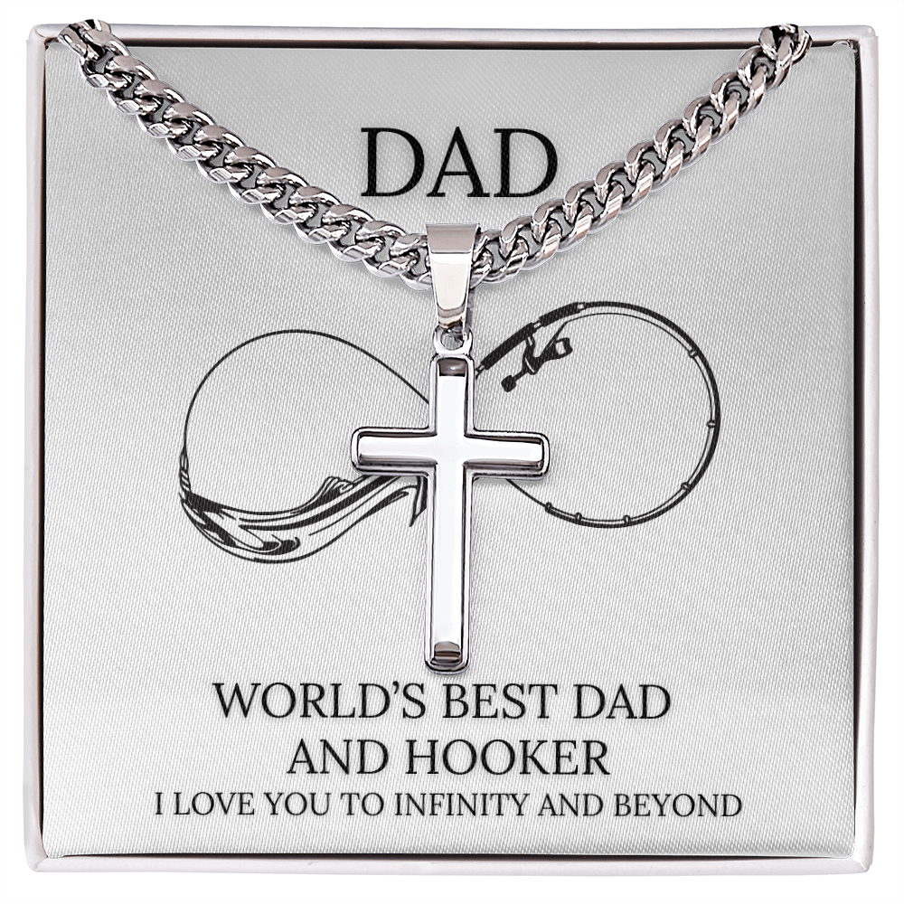 World's Best Dad - For the dad who loves to fish and has a great sense of humor!