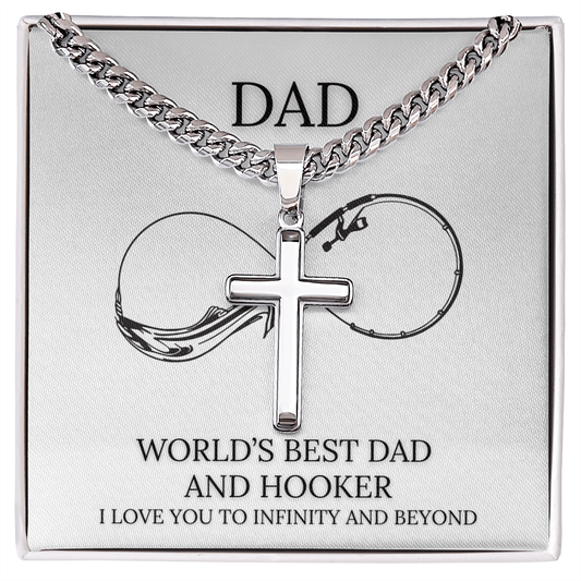 World's Best Dad - For the dad who loves to fish and has a great sense of humor!