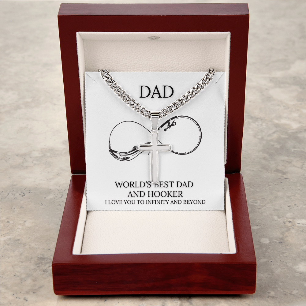 World's Best Dad - For the dad who loves to fish and has a great sense of humor!