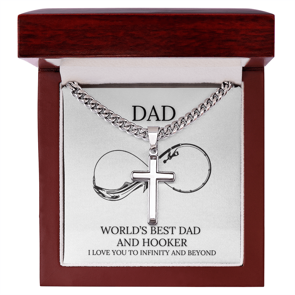 World's Best Dad - For the dad who loves to fish and has a great sense of humor!