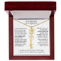 Beautiful Soulmate Birth Flower Name Necklace & Message Card