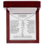 Beautiful Soulmate Birth Flower Name Necklace & Message Card