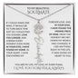 Beautiful Soulmate Birth Flower Name Necklace & Message Card