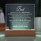 To My Dad, You Are My Go-To Guy, Love Your Son