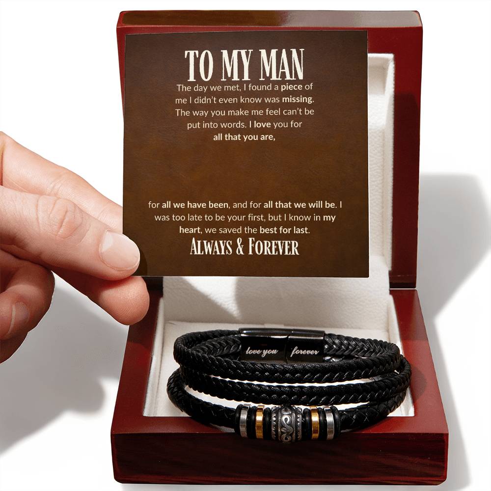To The Man I Love, Always and Forever