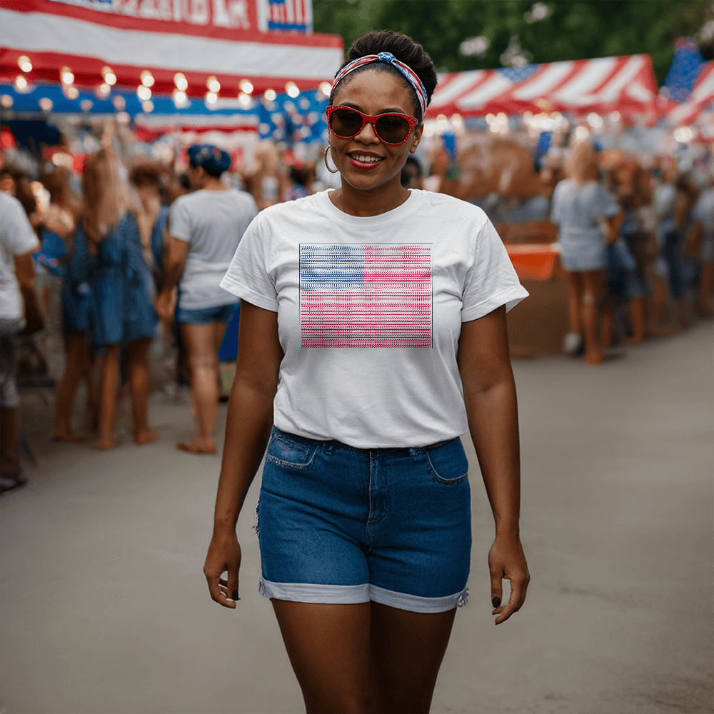 American grit, grind, and greatness  Tee. Celebrate the 250 Year birthday with this unique flag tshirt design.