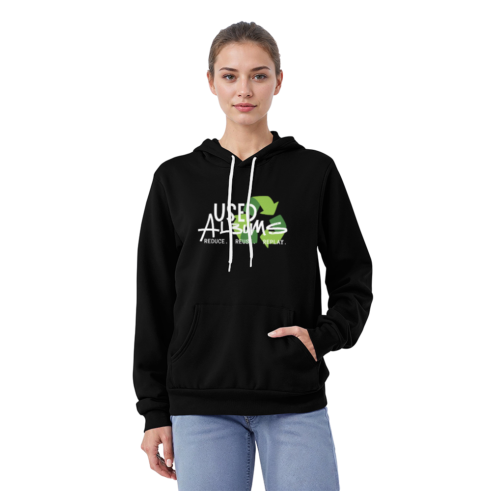 Music Lovers Never Let Great Albums Die | USED ALBUMS  REDUCE. REUSE. REPLAY. Sweatshirt