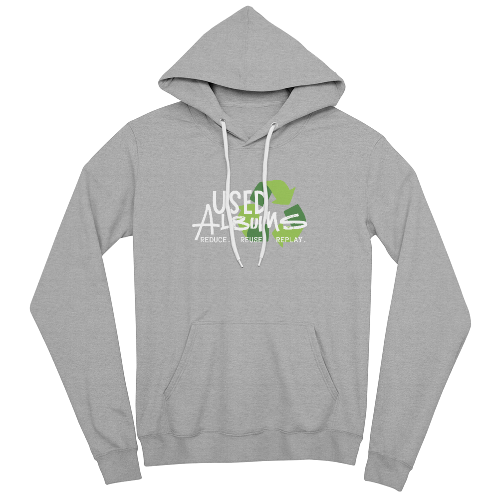 Music Lovers Never Let Great Albums Die | USED ALBUMS  REDUCE. REUSE. REPLAY. Sweatshirt