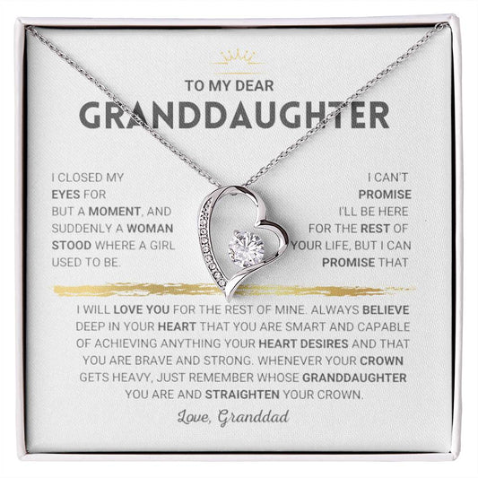 Forever Loved Granddaughter - Love Granddad
