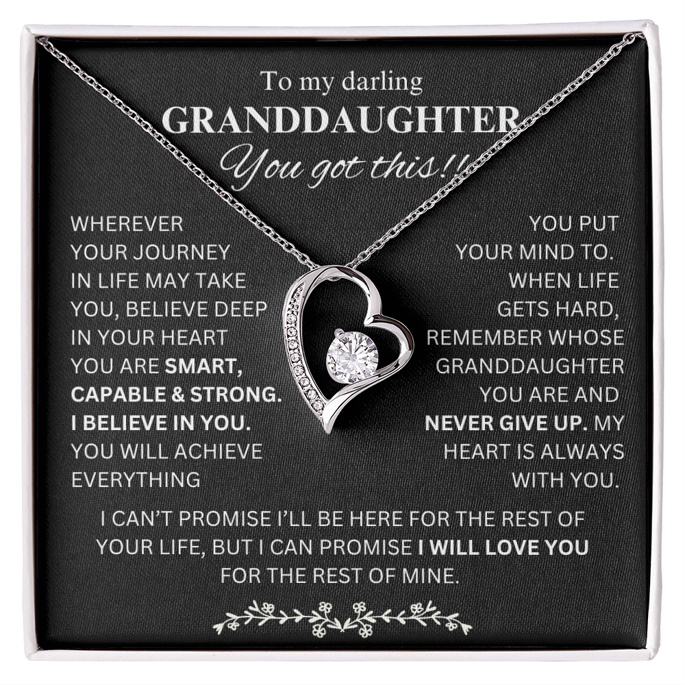 To My Darling Granddaughter You Got This