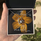 To The World You Are A Mother, to Your Family You Are Our World Mother's Day Necklace