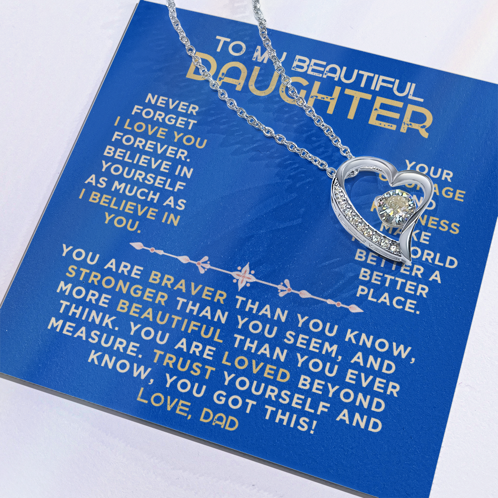 Beautiful Daughter, The Best Gift From Dad - All The Love In The World