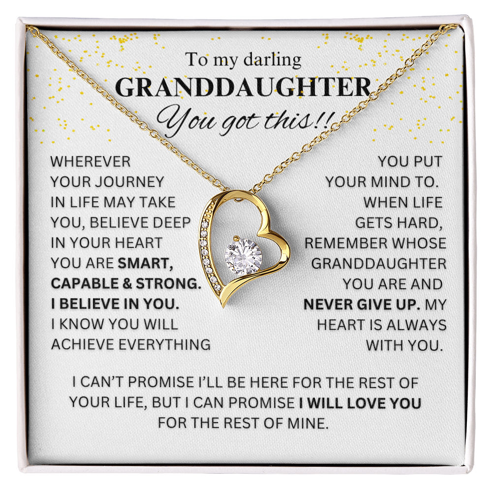 To My Darling Granddaughter – You Got This (Gold Celebration Edition)