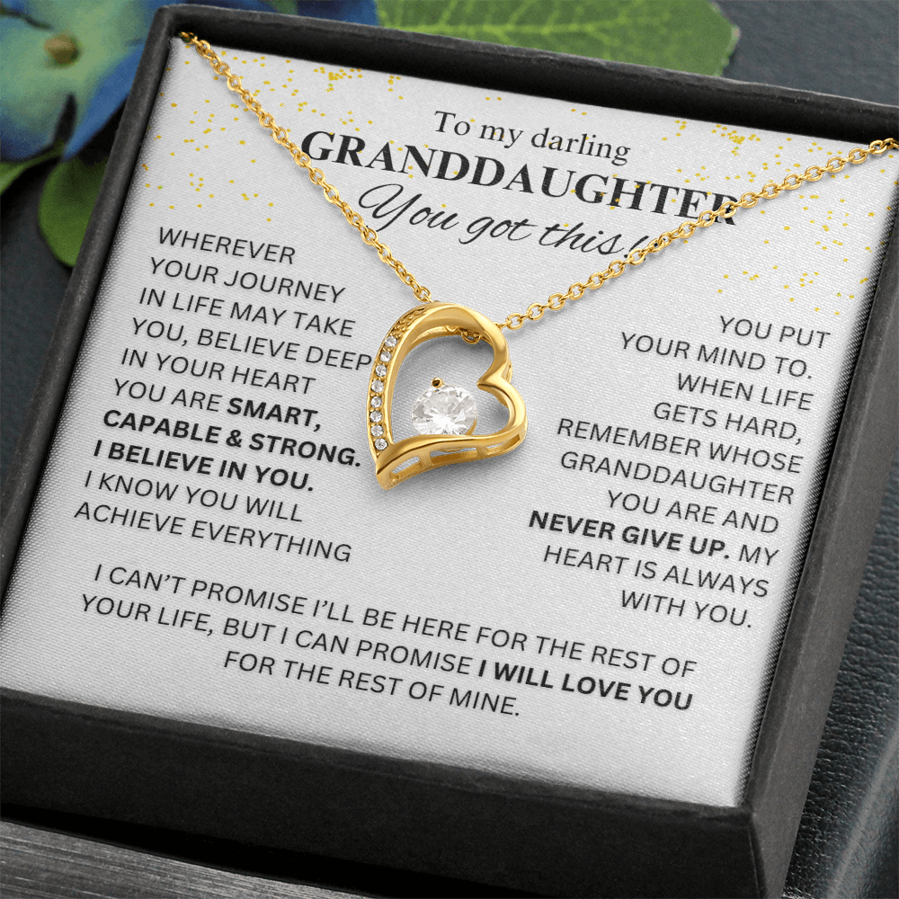 To My Darling Granddaughter – You Got This (Gold Celebration Edition)