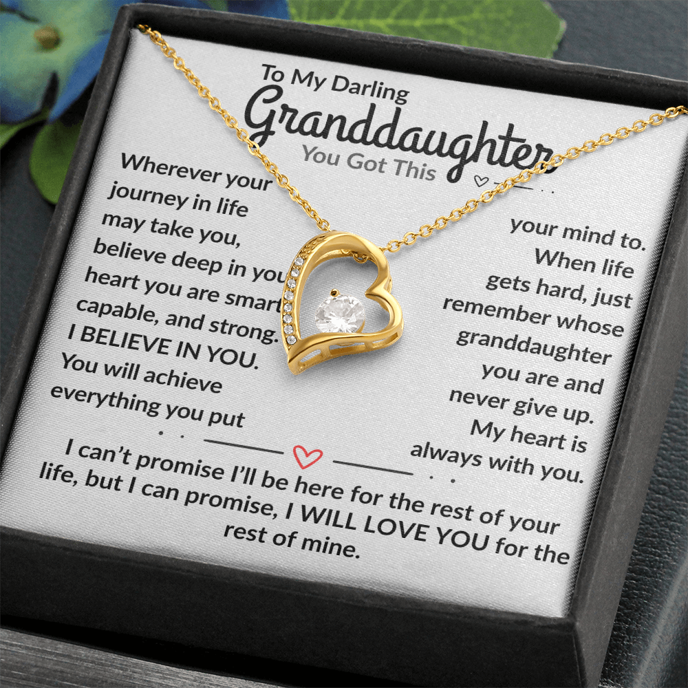 A Gift To My Incredible Granddaughter, You Got This