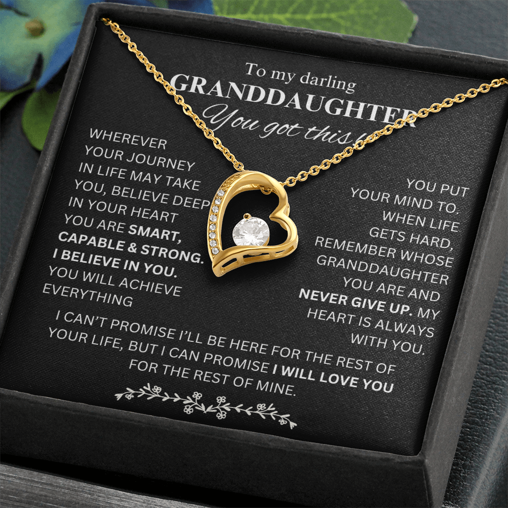 To My Darling Granddaughter You Got This