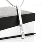 Personalized, Engraved (4 sides) This Anniversary Necklace Displays Your Love Always and Forever