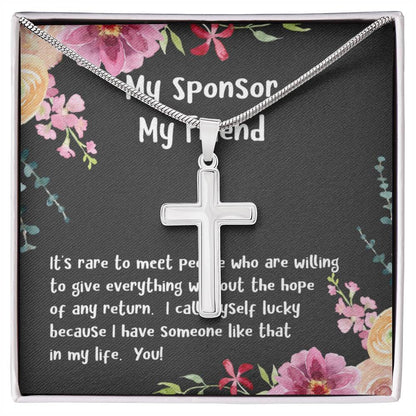 Thank You To My Sponsor, My Friend, You Are Appreciated.