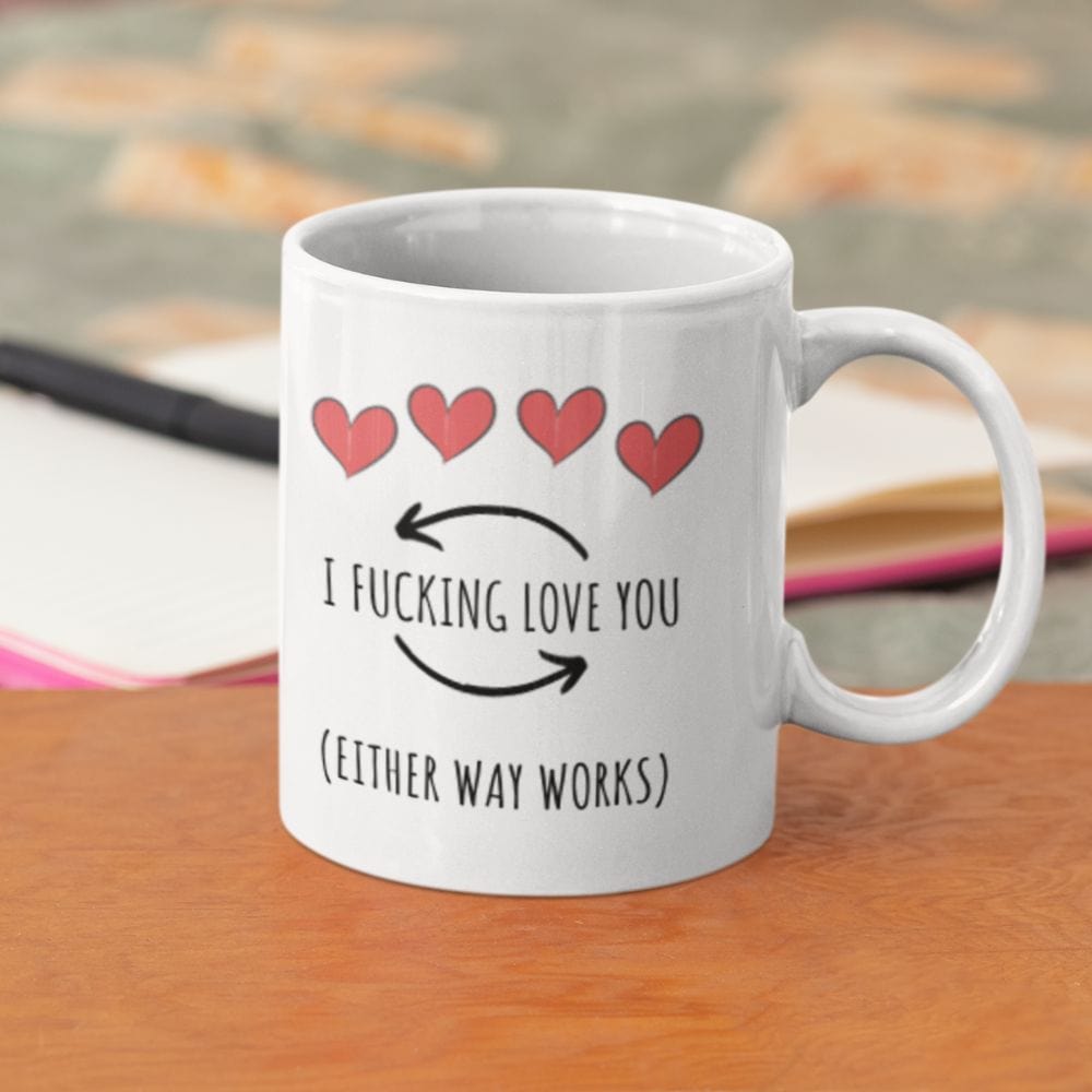 I F'ing Love You Funny Couples Mug 15oz